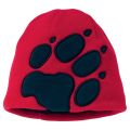 Jack Wolfskin - Детская флисовая шапка KIDS FRONT PAW HAT