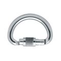 Petzl — Полукруглый карабин с ручной муфтой OMNI SCREW-LOCK