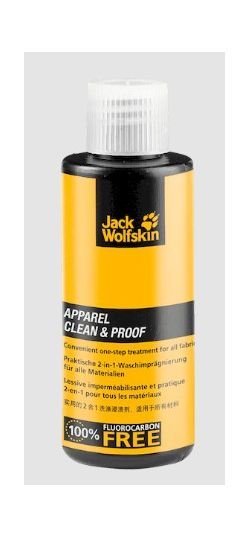 Практичное средство 2 в 1 Jack Wolfskin Apparel Clean & Proof 60 0.12